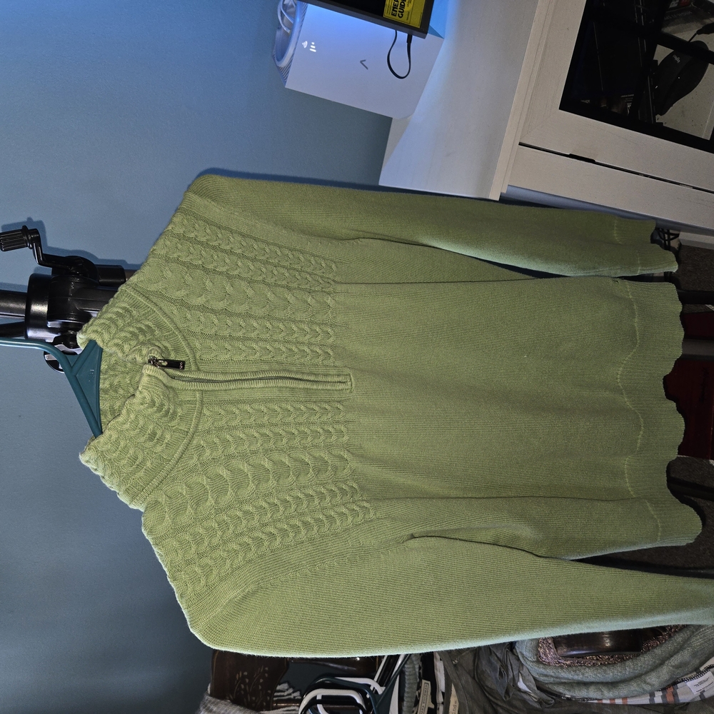 Cozy Blue Cowl Neck Sweater with Soft Knit